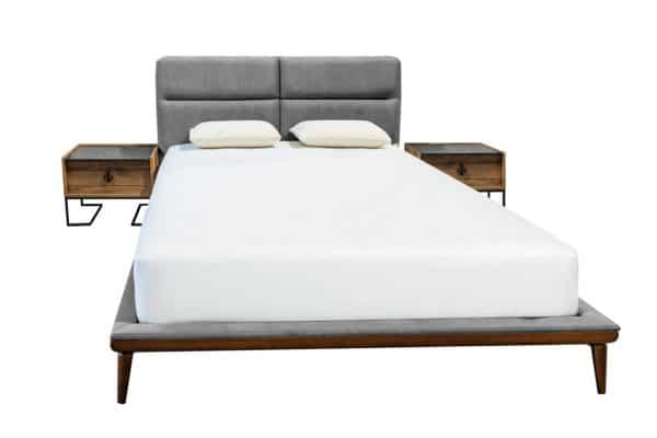 מיטה מרופדת דגם טקסס בעיצוב מודרני מינימליסט איטלקי